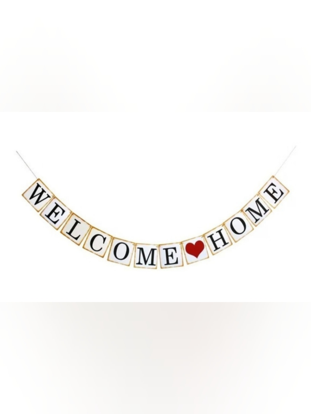 New Welcome Home Banner